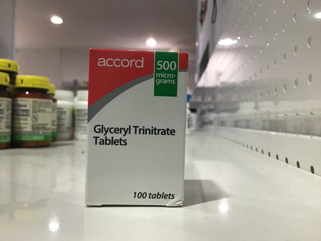 Glyceryl Trinitrate 500 Micrograms Ajs Group International