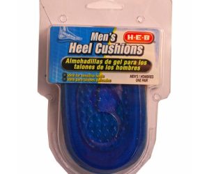 MEN'S GEL HEEL CUSHIONS ONE PAIR HEB