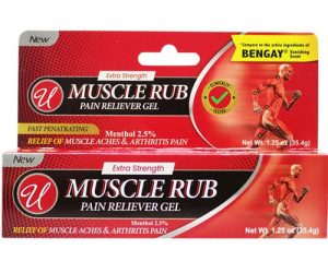 Muscle Rub Pain Reliever 1.25 oz