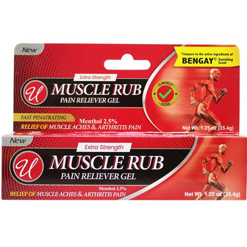 Muscle Rub Pain Reliever 1.25 oz
