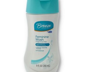 BREEZE 9OZ FEMIININE WASH FRAGRANCE FREE