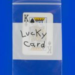 Zip lock bags white block 4 x 6 100/pk