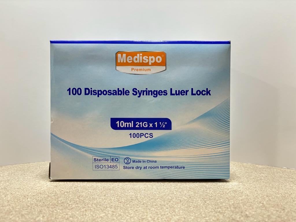 10ml syringe 100/pk