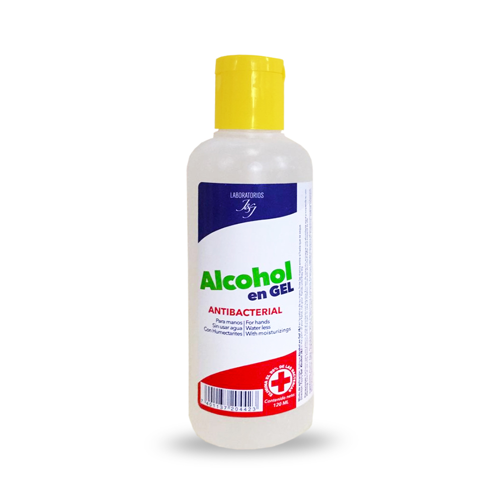 Alcohol en gel Antibacterial gel 120 ml