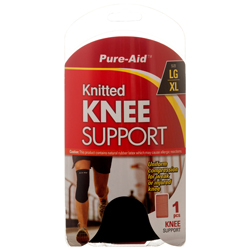 PURE-AID KNEE SUPPORT 1PC LG/XL