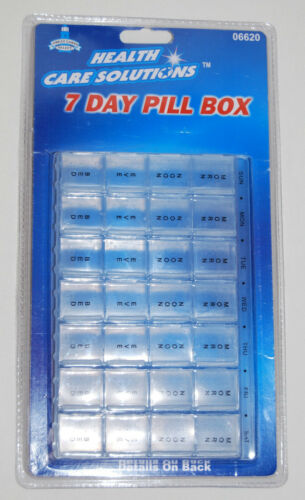 7 DAY PILL ORGANIZER