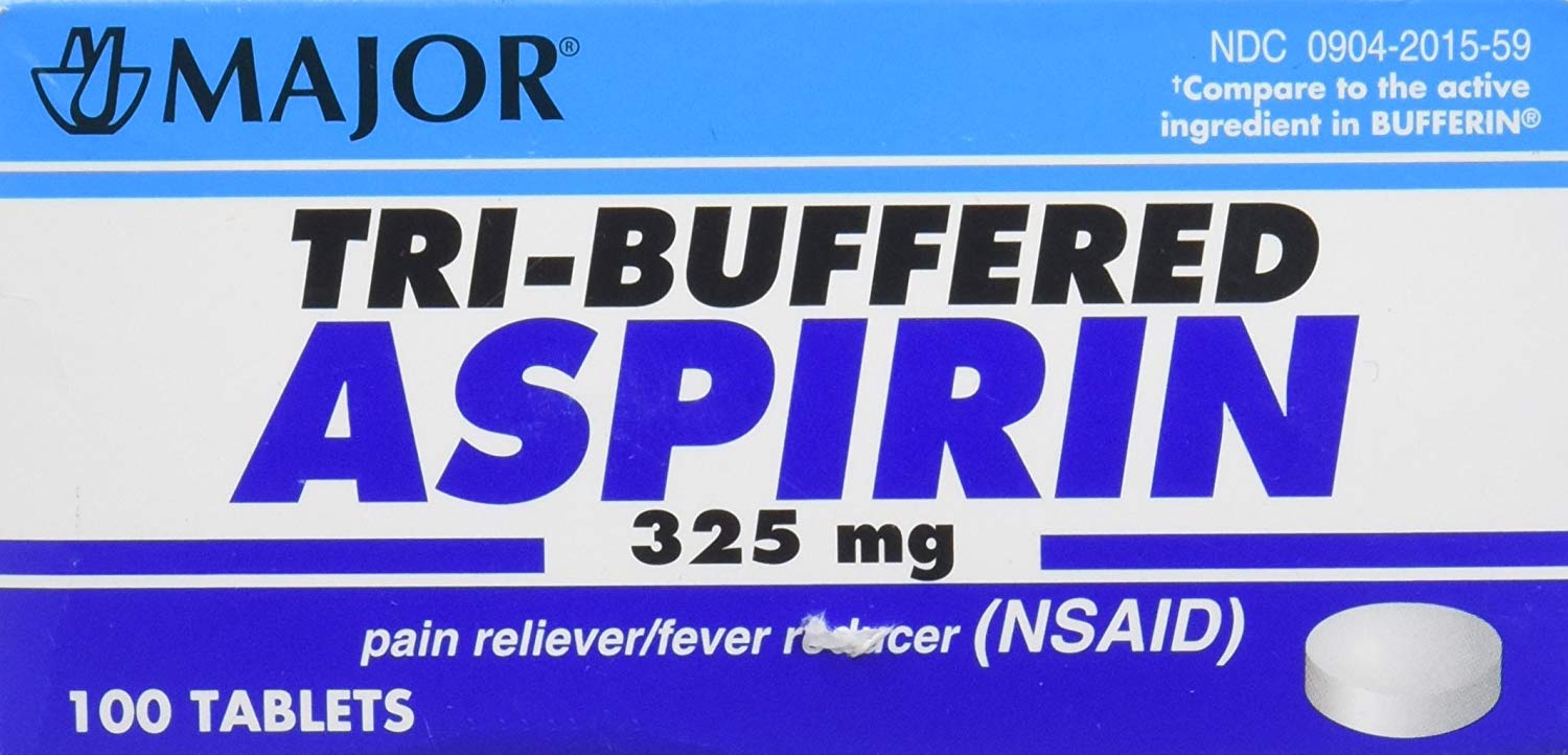 Tri Buffered Aspirin 325mg x 100