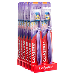 COLGATE TOOTHBRUSH ZIGZAG SOFT 12/pk