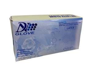 5 MIL, DN Powder Free Latex Gloves, L