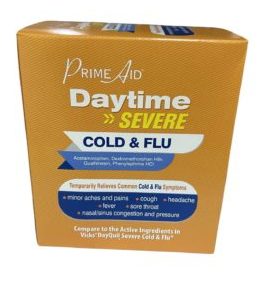 Daytime Severe 2 tablets per pouch 25/bx