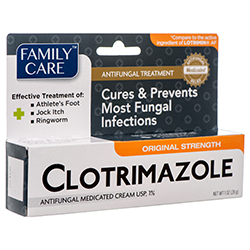 FAMILY CARE CLOTRIMAZOLE 1% ANTI-FUNGAL CREAM 1 OZ