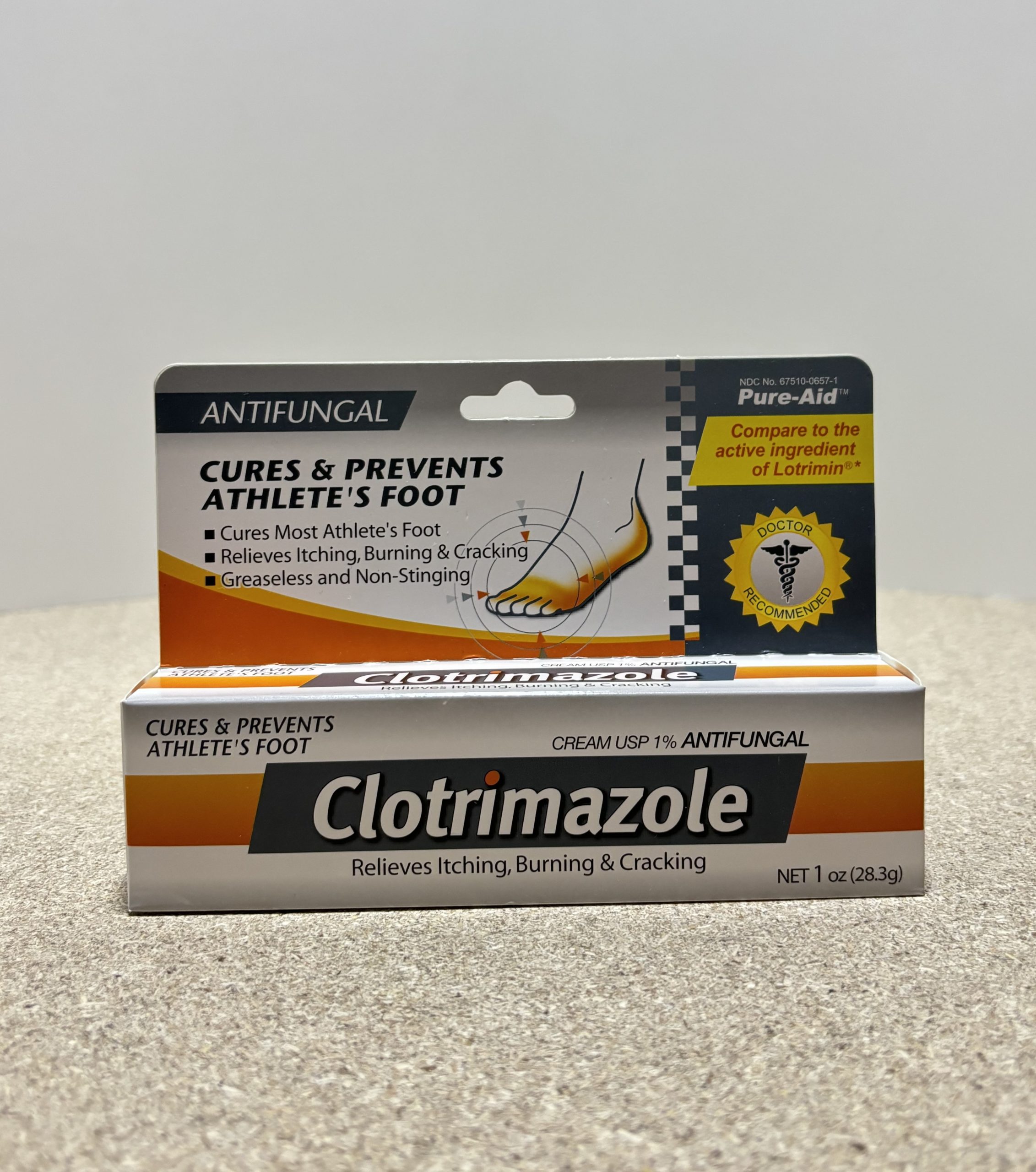 PURE-AID CLOTRIMAZOLE CREAM ANTIFUNGAI