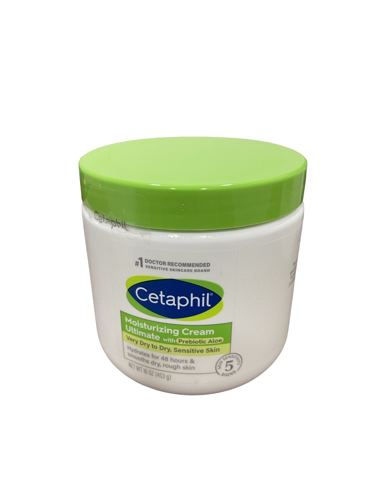 Cetaphil Moisturizing Cream Ultimate with Prebiotic Aloe 16 oz