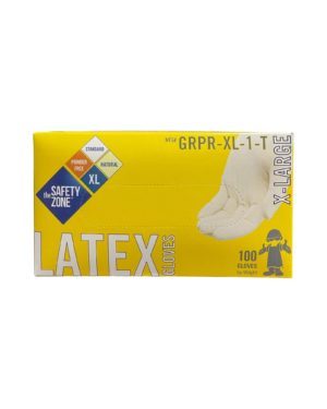SAFETY ZONE 3.7MIL, BLUE POWDER FREE NITRILE GLOVES, 100BX, XL