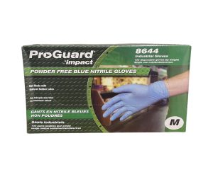 ProGuard Impact Nitrile Powder free gloves 100/PK