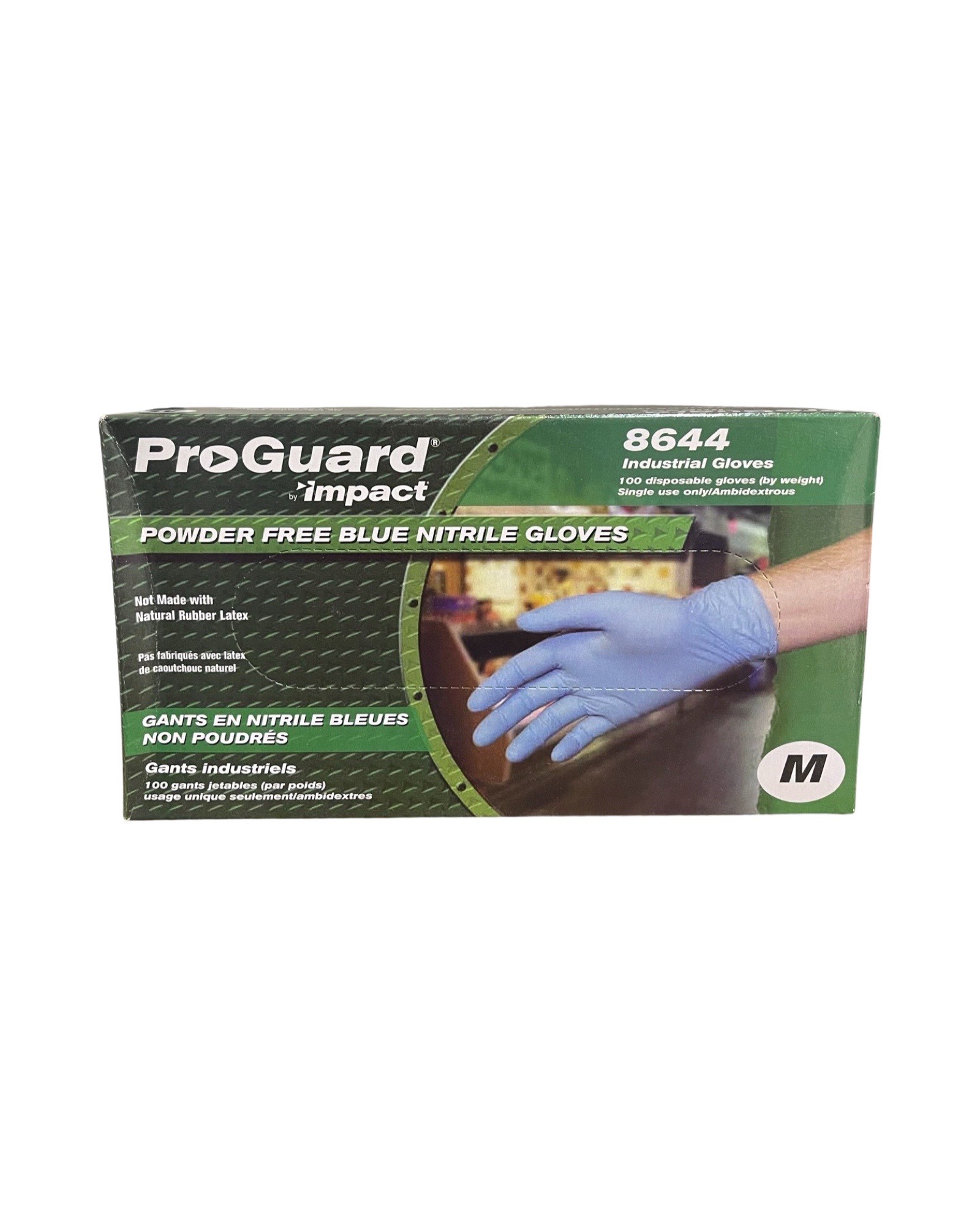 ProGuard Impact Nitrile Powder free gloves 100/PK
