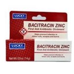 LUCKY ANTI-BAC W BACITRACIN OINTMENT .5OZ 10374L