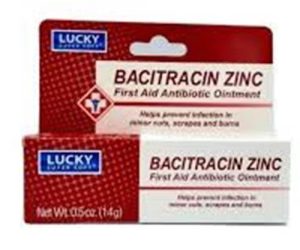 LUCKY ANTI-BAC W BACITRACIN OINTMENT .5OZ 10374L