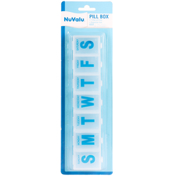 NUVALU PILL BOX 7 DAYS