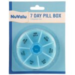 NUVALU PILL BOX 7DAYS ASST CLRS