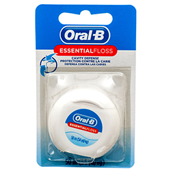 ORAL-B ESSENTIALS FLOSS UNFLAVORED 55 YARDS