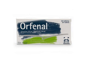 Orphenadrine tablets 100mg x 20ct July/2027