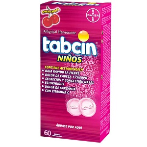 Tabcin Kids Effervescent tablets 60ct