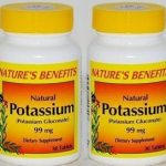 Nature's Benefits Potassium 99 MG x 30ct September /2027