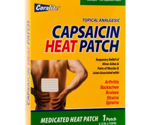 CORALITE HEAT PATCH 2 CT CAPSAICIN