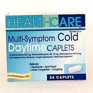 Health Care APAP Multi-Symptom Cold Daytime Non Drowsy 24ct