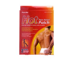 Pure Aid Hot Pain Relief Patch (2 patches)