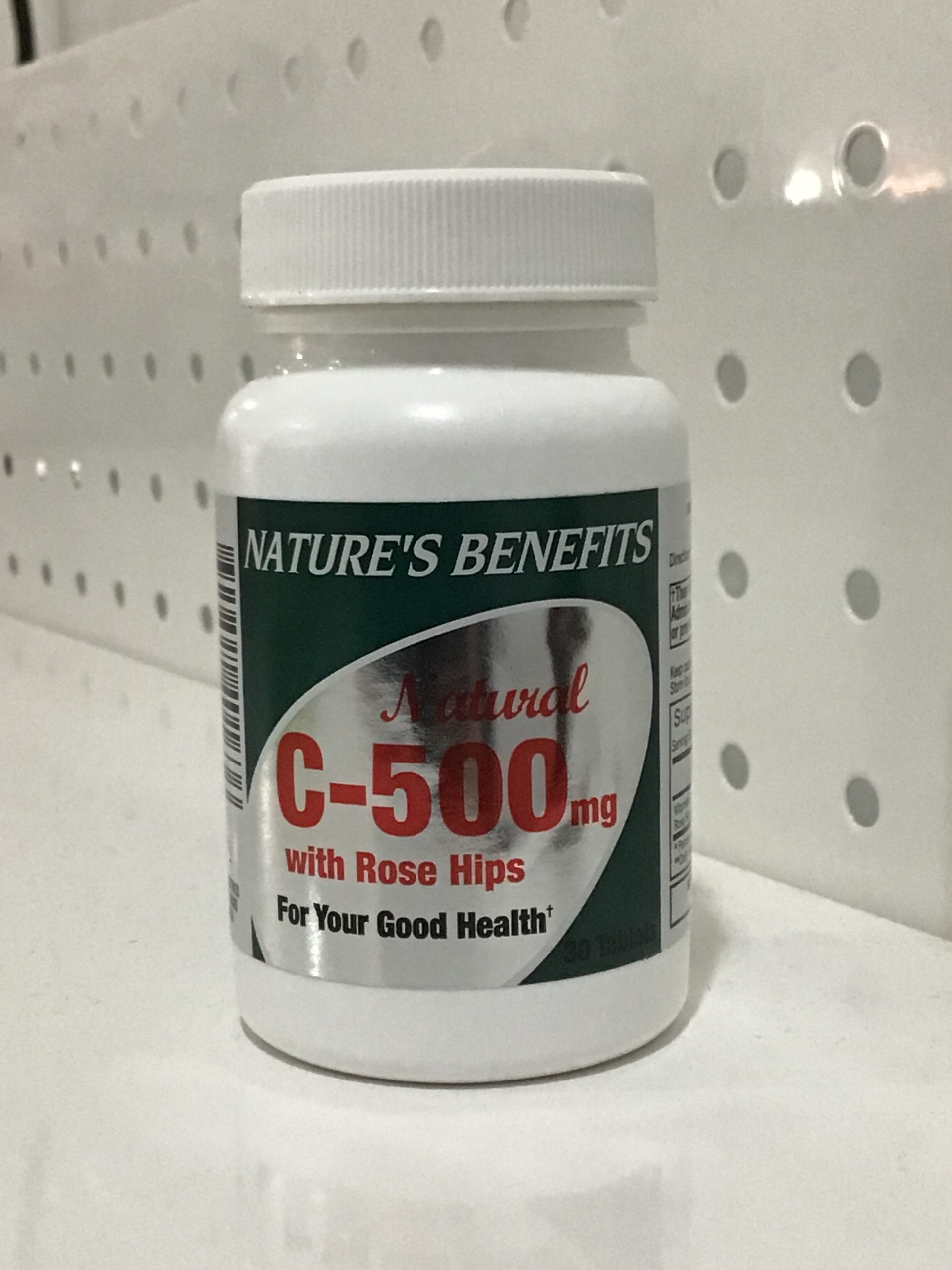 Natures Benefit Vitamin C 500mg x 30tbs