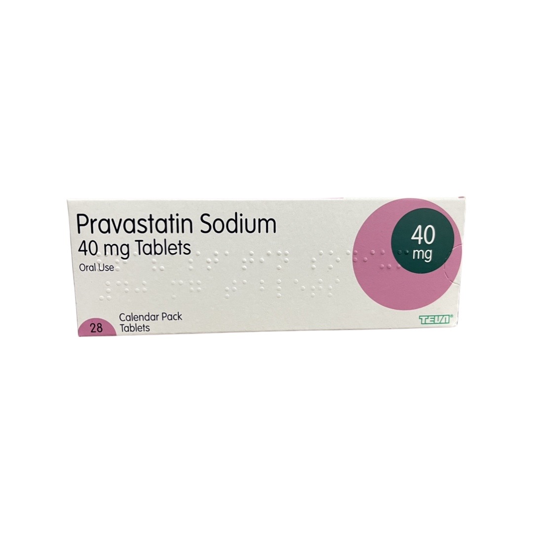 Pravastatin Tablets 40mg x 28 Jan/2026