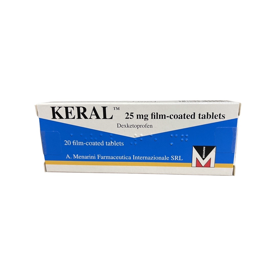 Keral Dexketoprofen 25mg x 20