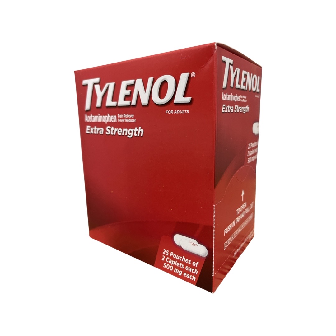 Tylenol Extra Strength 500mg 25/2ct