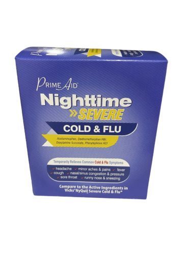 Nighttime Severe 2 tabs per pouch 25/bx