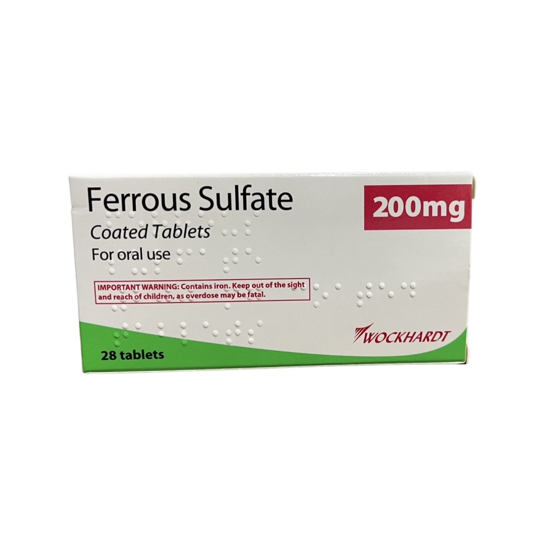 Ferrous Sulfate Tablets 200mg x 28 Sept/2026