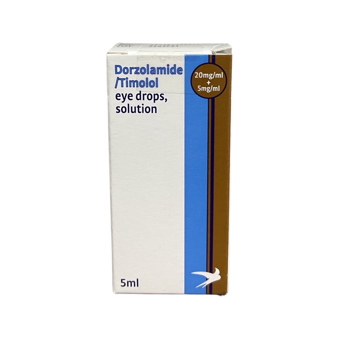 Dorzolamide 2%/Timolol .05% 20/5mg/ml Eye Drop 1x5ml May/2025
