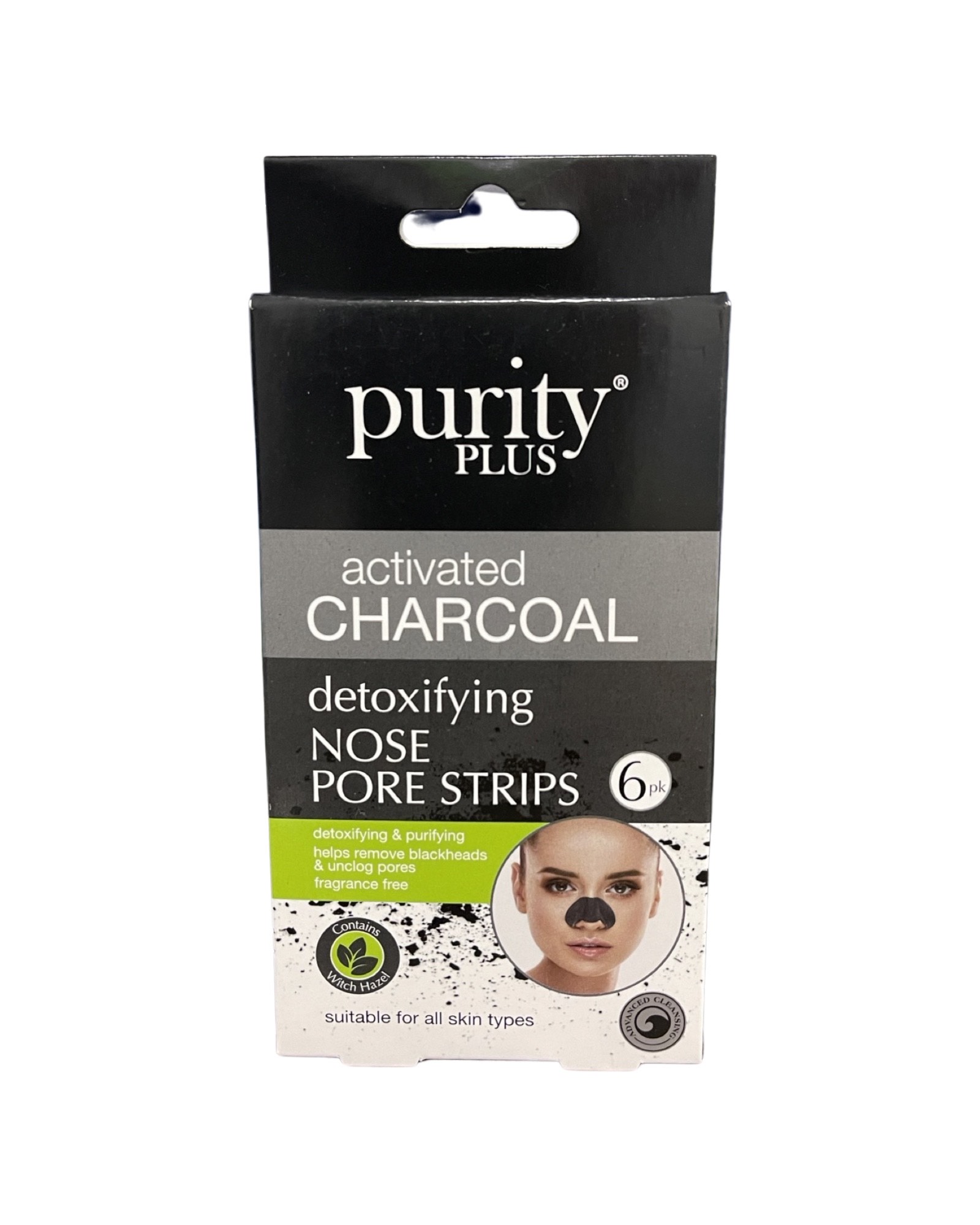 Nuage Purity Plus Charcoal Pore Strips 6ct