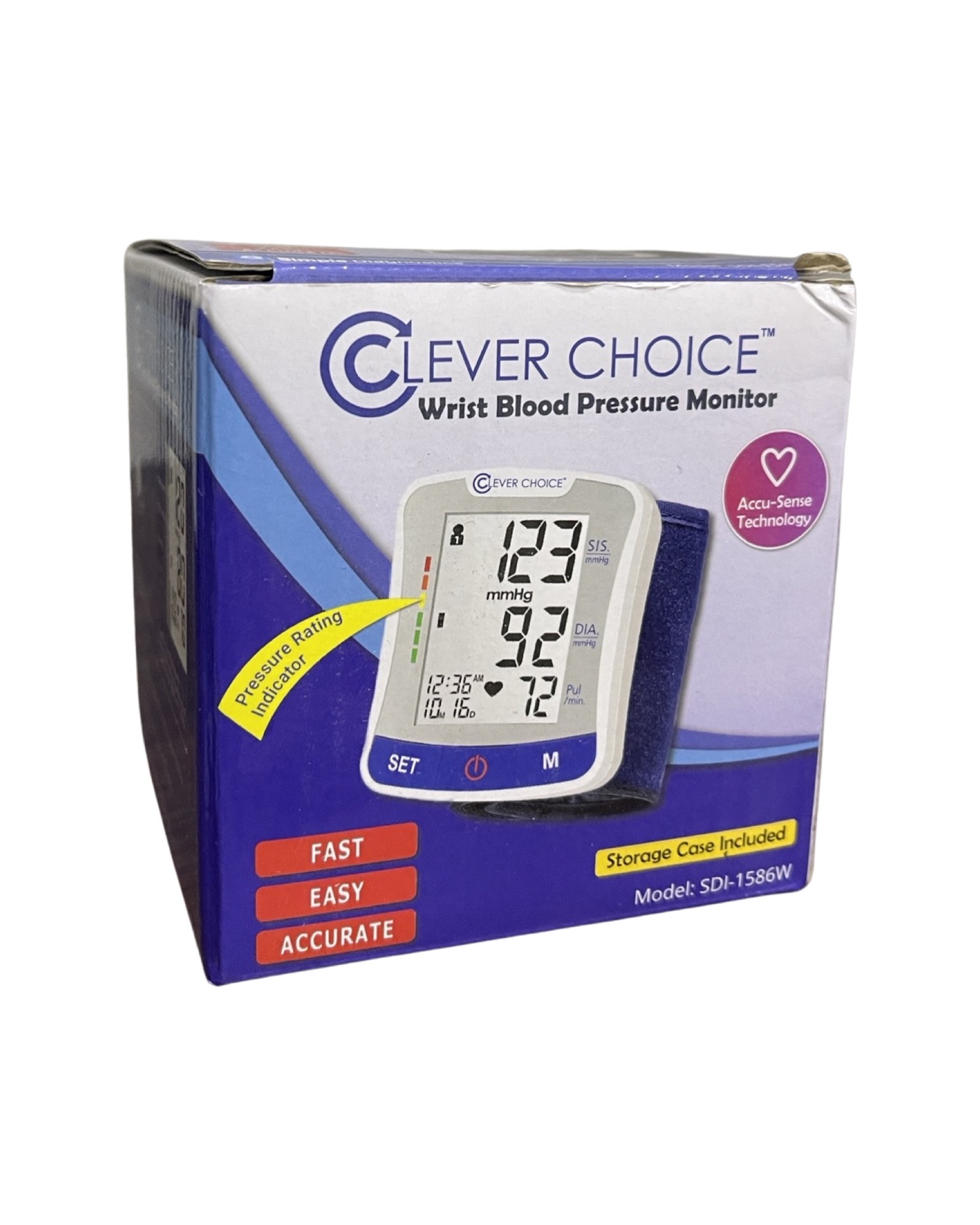 Clever Choice Blood Pressure Meter Wrist