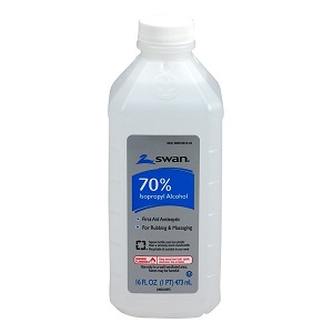 Swan White 70% Isopropyl Alcohol 16 oz