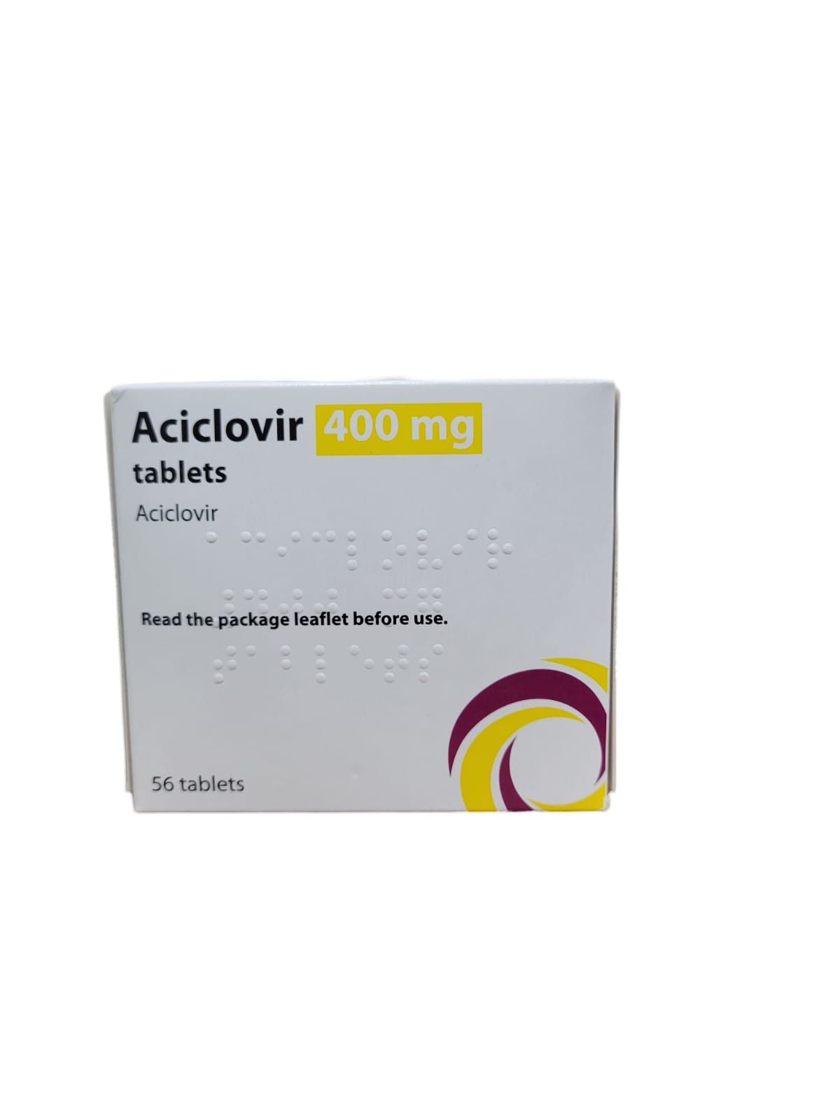 Aciclovir 400mg x 56 April/2026