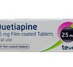 Quetiapine 25mg x 60 September/2025