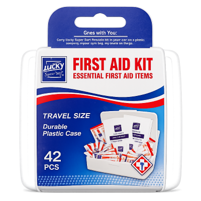LUCKY FIRST AID KIT 42 CT