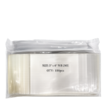 zip lock bag 2ml white block 3 x 4 100/pk