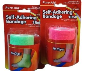 SELF-ADHERING BANDAGE 3" X 2.5 YRDS ASST
