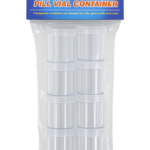 8 PACK PILL CONTAINER CUPS