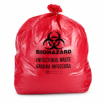 Red Biohazard bags 30.5 x 43 33 Gal 25ct