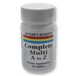 Complete A-Z Multi-Vitamins & Minerals August/2028