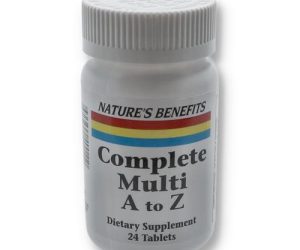 Complete A-Z Multi-Vitamins & Minerals August/2028